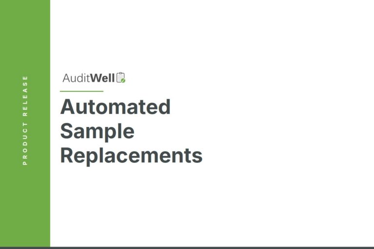 Automated Sample Replacements